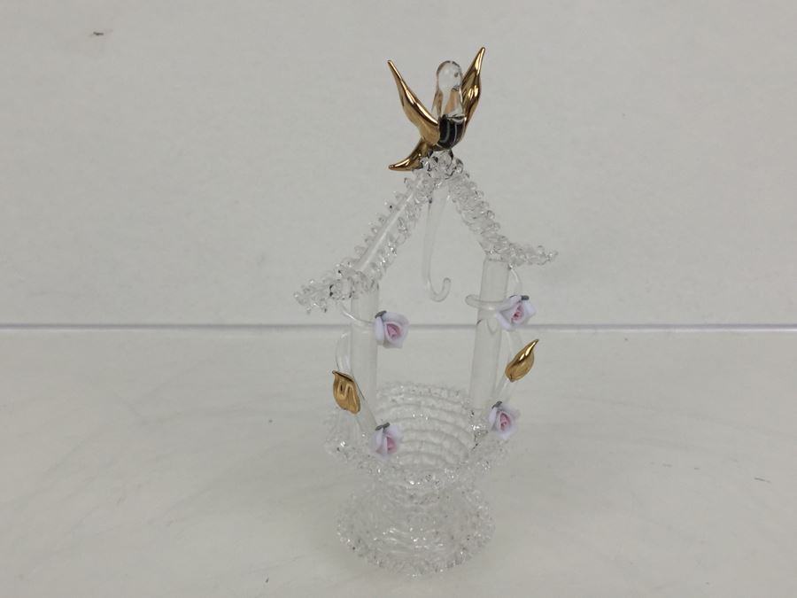 Huge Lot Of Gold Accented Glass Figurines [Photo 30]