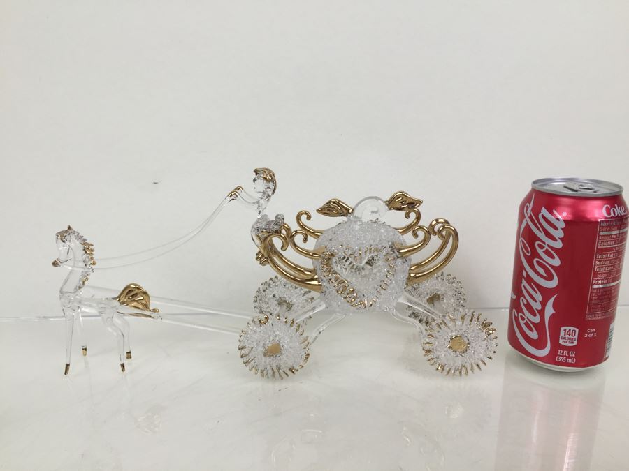 Huge Lot Of Gold Accented Glass Figurines [Photo 7]