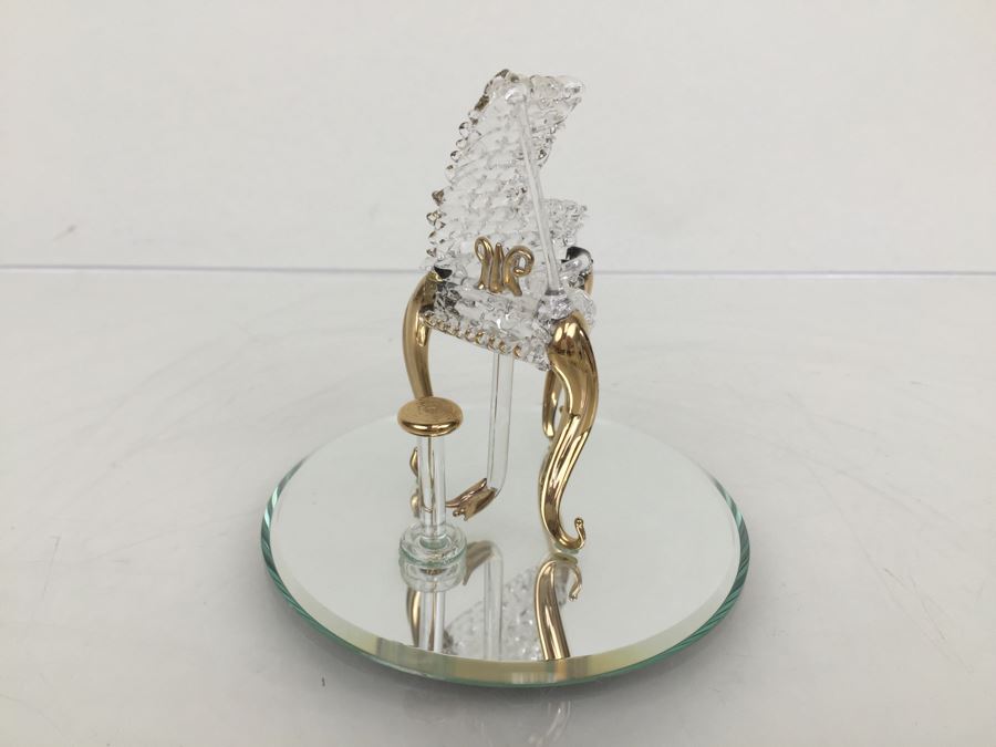 Huge Lot Of Gold Accented Glass Figurines [Photo 18]