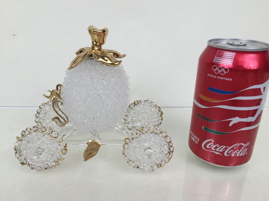 Huge Lot Of Gold Accented Glass Figurines [Photo 20]