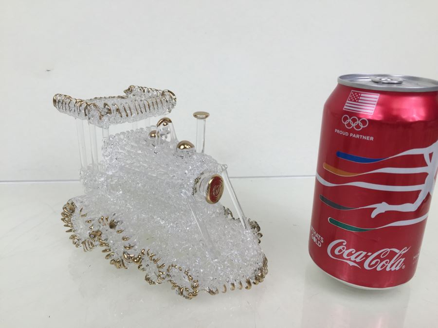 Huge Lot Of Gold Accented Glass Figurines [Photo 14]