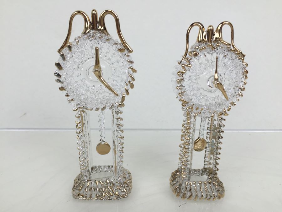 Huge Lot Of Gold Accented Glass Figurines [Photo 5]