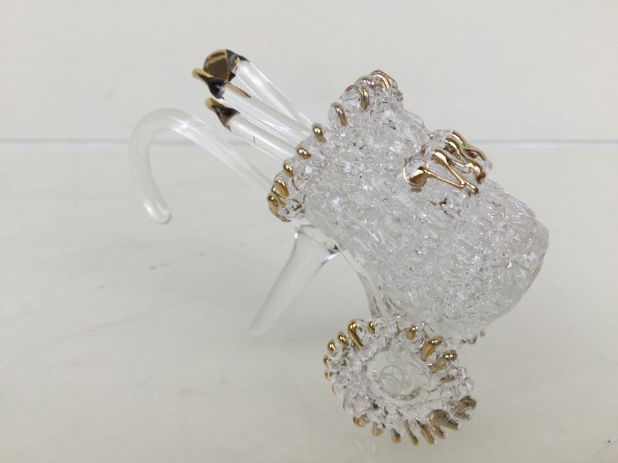 Huge Lot Of Gold Accented Glass Figurines [Photo 3]