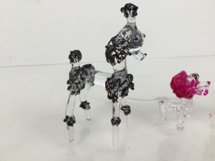 Large Lot Of Colored Glass Animal Figurines [Photo 12]