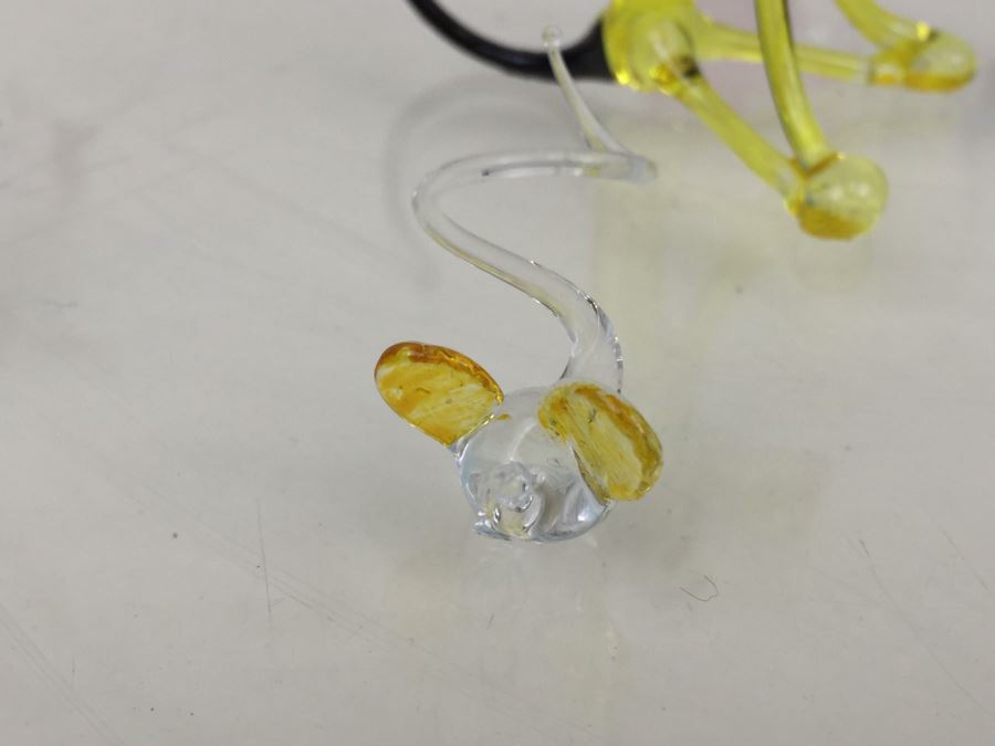 Large Lot Of Colored Glass Animal Figurines [Photo 19]