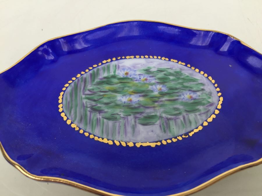 Hand Painted Peint Main Limoges France Doll Tea Set [Photo 11]