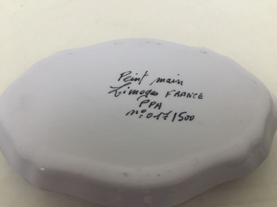 Hand Painted Peint Main Limoges France Doll Tea Set [Photo 12]