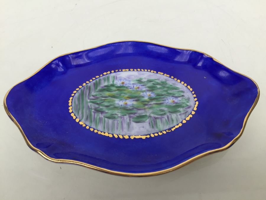 Hand Painted Peint Main Limoges France Doll Tea Set [Photo 10]