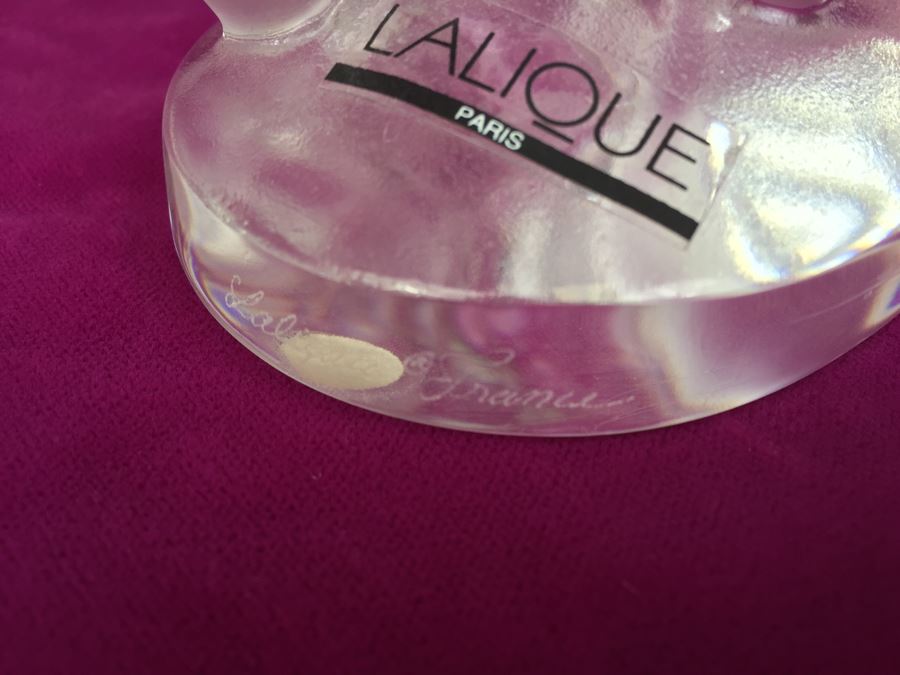 Lalique Paris France Nudes Dancing (Deux Daneuse) Signed MSRP $3,360.00 [Photo 3]