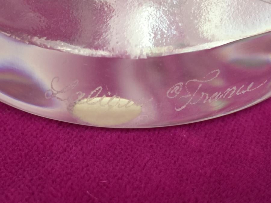 Lalique Paris France Nudes Dancing (Deux Daneuse) Signed MSRP $3,360.00 [Photo 6]