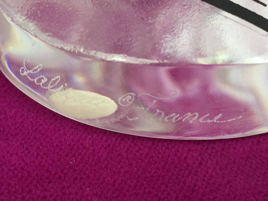 Lalique Paris France Nudes Dancing (Deux Daneuse) Signed MSRP $3,360.00 [Photo 5]