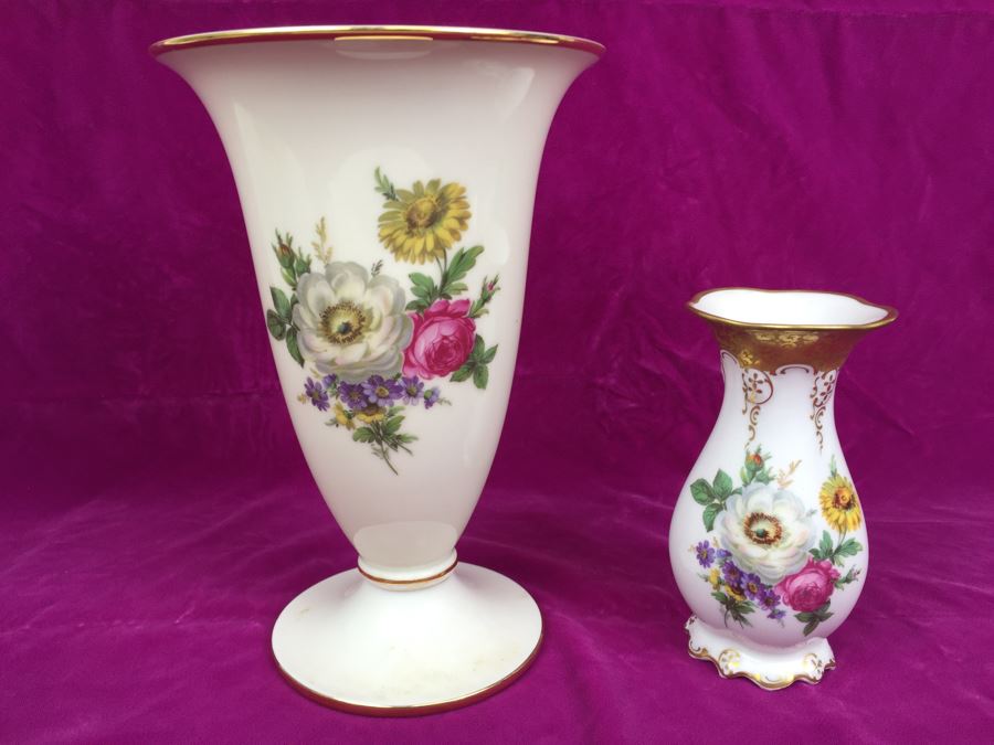 Pair Of Rosenthal Vases
