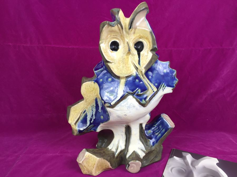 RARE Lladro Pablo Serrano Owl Limited Edition 13 of 400 Retired 1988 Online For $4,995 [Photo 4]