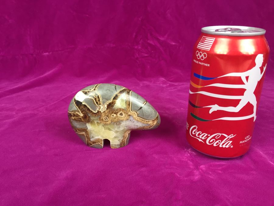 Hand Carved Stone Bear [Photo 4]