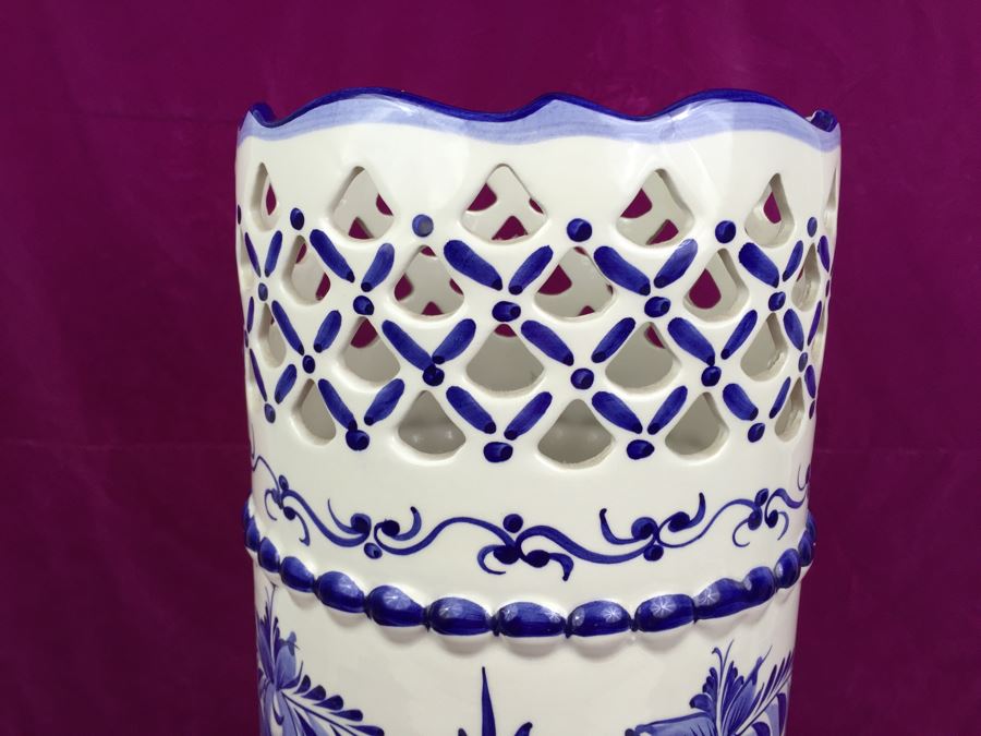 RCCL Made In Portugal Hand Painted Umbrella Stand [Photo 5]