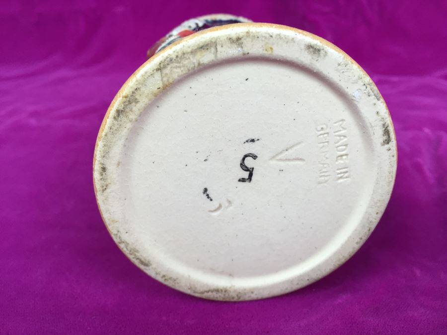 German Beer Stein Made In Germany Marked 'V' On Bottom [Photo 9]