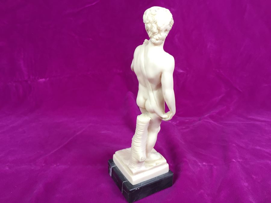 Pair Of Sculptures On Marble Base By Sculptor G. Ruggeri Made In Italy [Photo 17]