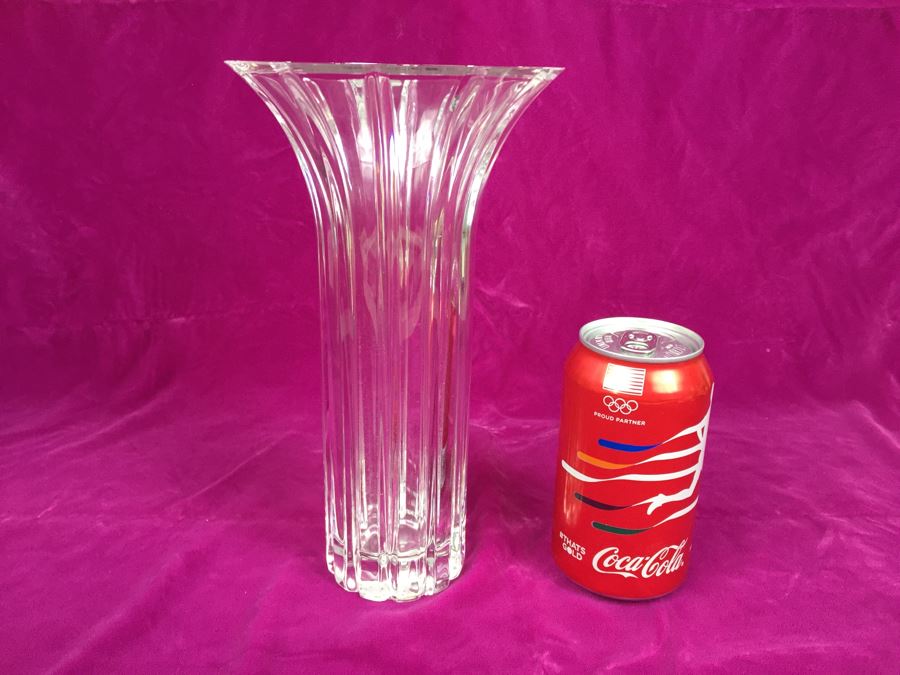 Tall Crystal Vase Marquis By Waterford Crystal Made In Germany [Photo 7]
