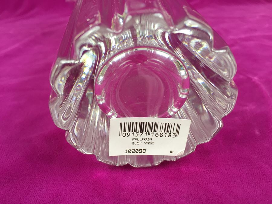 Tall Crystal Vase Marquis By Waterford Crystal Made In Germany [Photo 5]