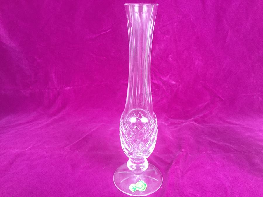 Pair Of Waterford Crystal Vases Ireland [Photo 8]
