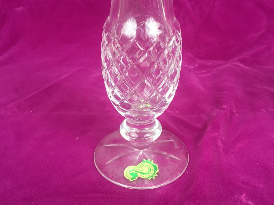 Pair Of Waterford Crystal Vases Ireland [Photo 10]