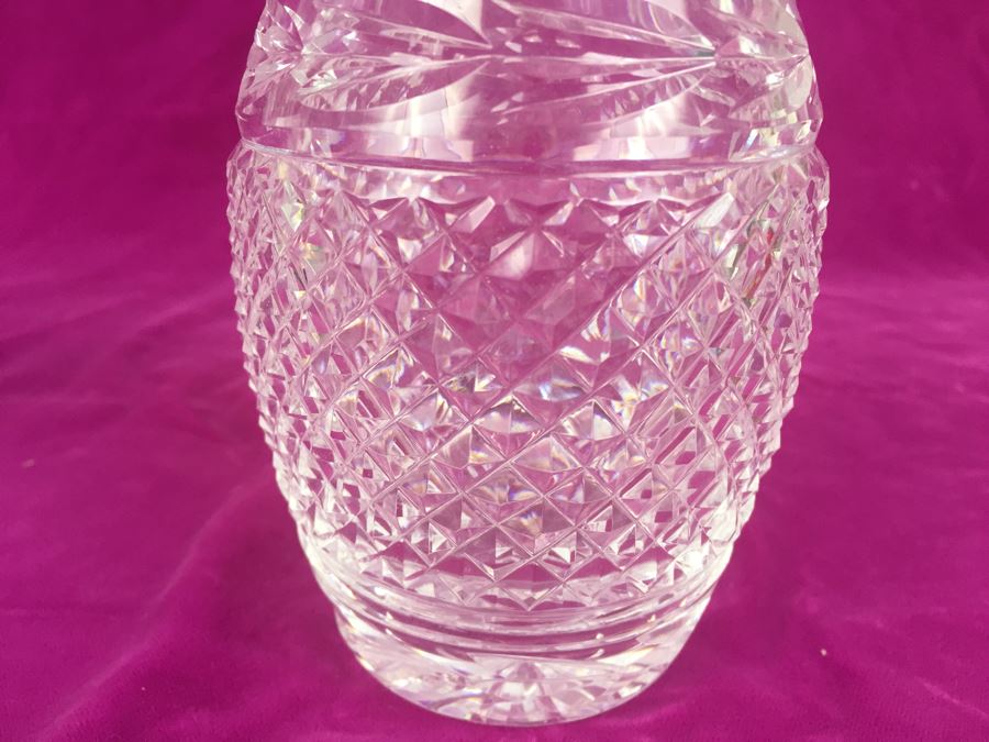 Pair Of Waterford Crystal Vases Ireland [Photo 5]