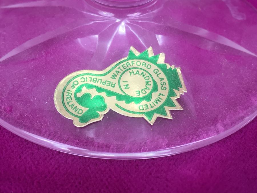 Pair Of Waterford Crystal Vases Ireland [Photo 9]