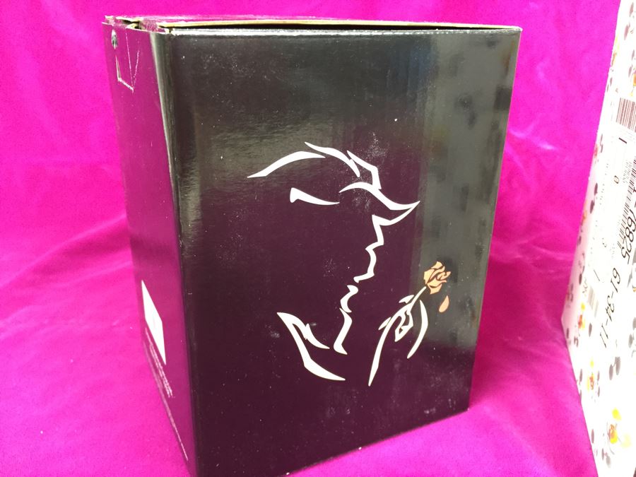 Disney Beauty And The Beast Snow Globe And Walt Disney World Castle 100MM Globe New In Box [Photo 6]