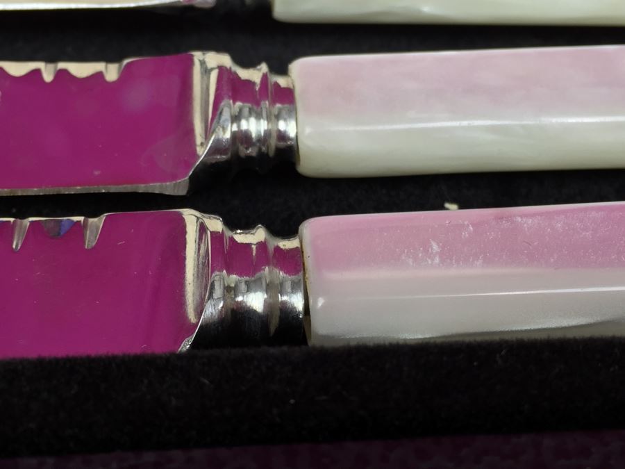 Pair Of Viners Of Sheffield England Steak Knives Sets New In Box [Photo 7]