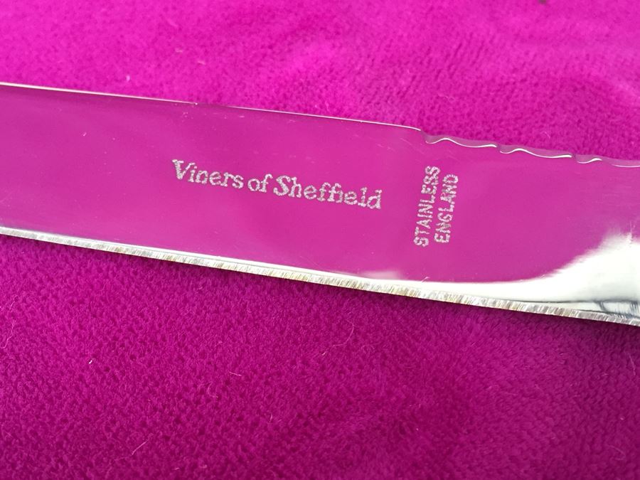 Pair Of Viners Of Sheffield England Steak Knives Sets New In Box [Photo 11]