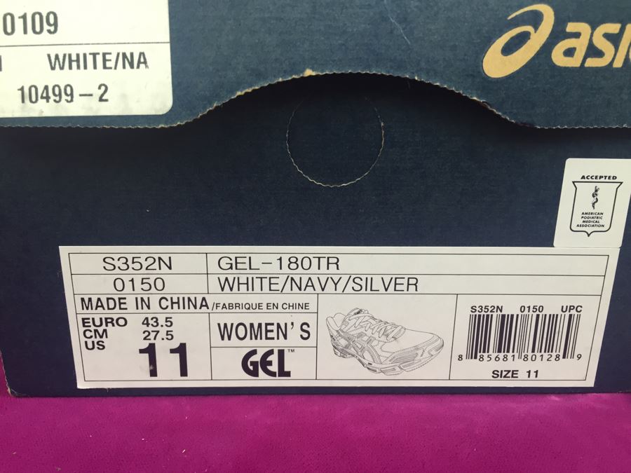 Set Of 4 Women's ASICS GEL Running Shoes Size 11 New In Box [Photo 5]