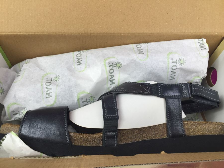 3 Pairs Of NAOT Women's Shoes Size 42 With 4 Cork Replacement Insoles All New In Box [Photo 11]