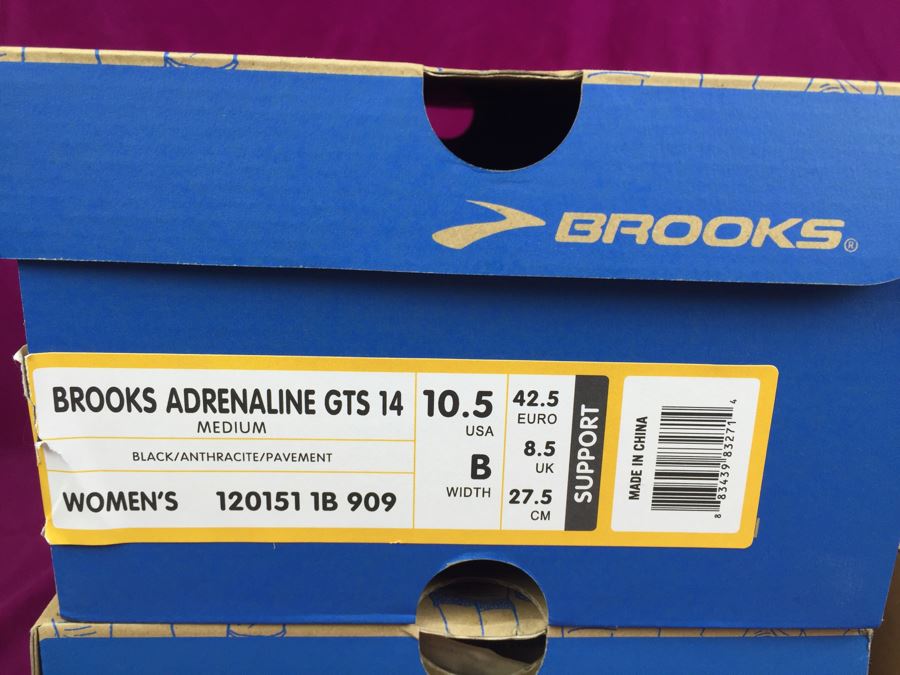 2 Pairs Of BROOKS Women's Running Shoes And 1 Pair Of New Balance Women's Running Shoes Size 10.5B All New In Box [Photo 4]