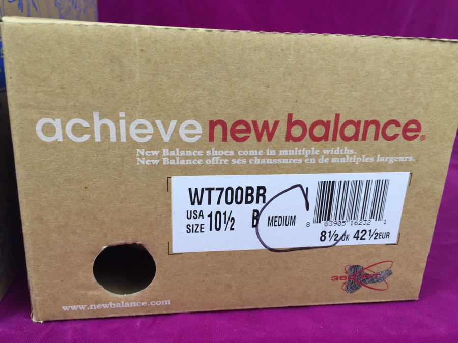 2 Pairs Of BROOKS Women's Running Shoes And 1 Pair Of New Balance Women's Running Shoes Size 10.5B All New In Box [Photo 6]