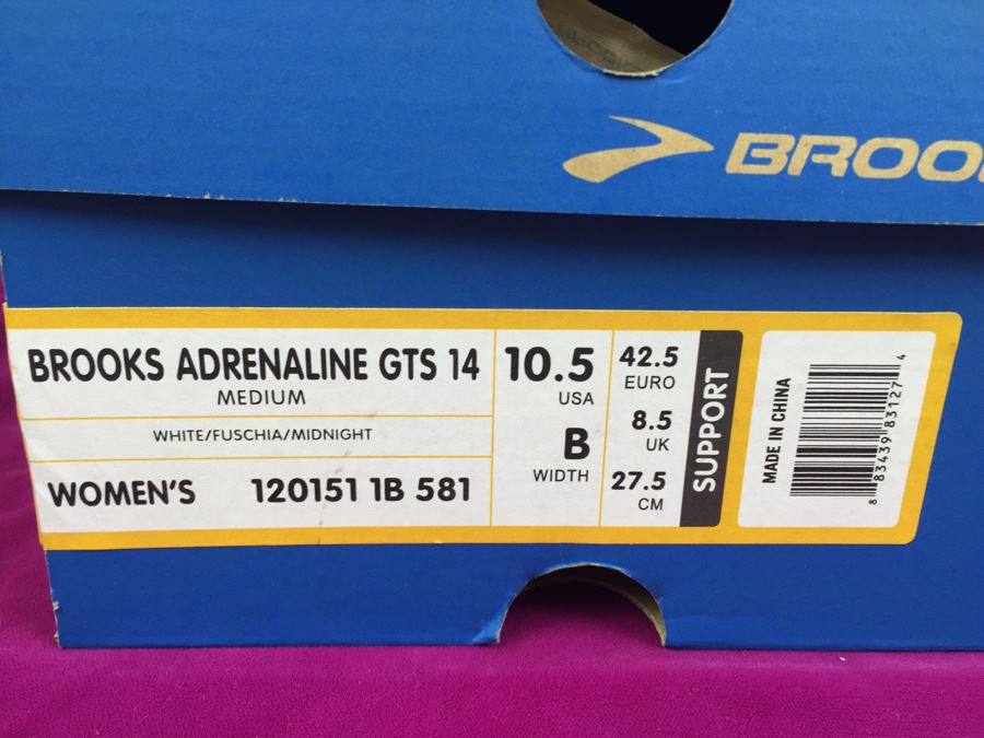 2 Pairs Of BROOKS Women's Running Shoes And 1 Pair Of New Balance Women's Running Shoes Size 10.5B All New In Box [Photo 5]