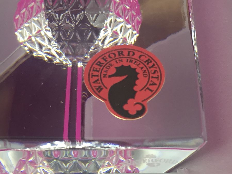 Waterford Crystal The Times Square Collection Star Of Hope Design New In Box [Photo 6]