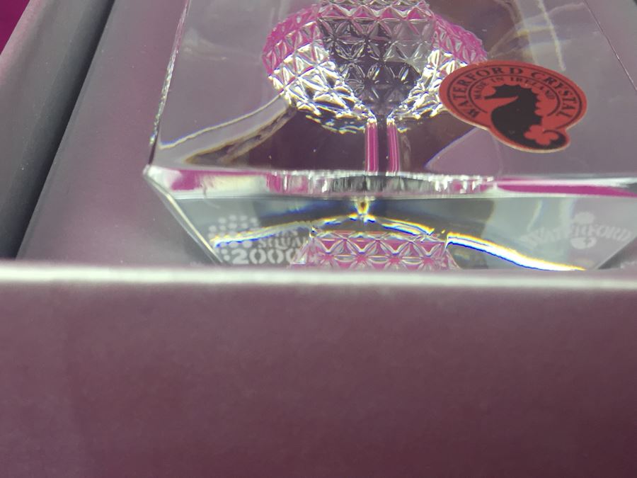 Waterford Crystal The Times Square Collection Star Of Hope Design New In Box [Photo 9]
