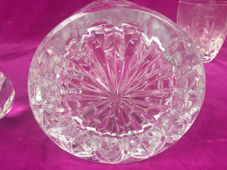 BLOCK Crystal Decanter And 3 Crystal Glasses [Photo 11]