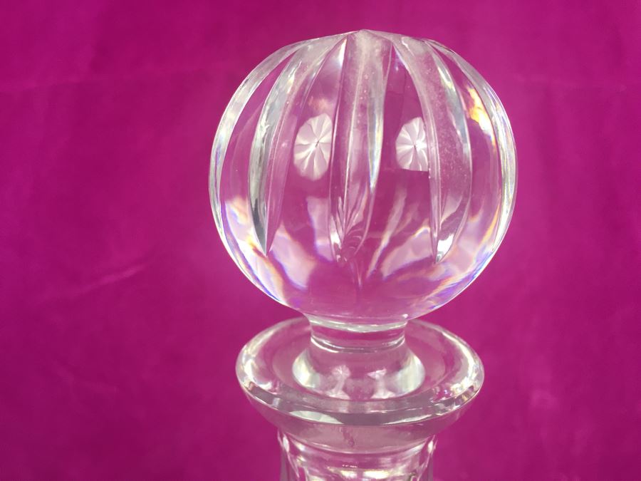 BLOCK Crystal Decanter And 3 Crystal Glasses [Photo 9]