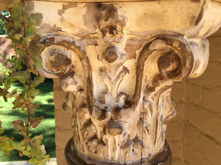 Shabby Chic Wooden Plant Stand [Photo 10]