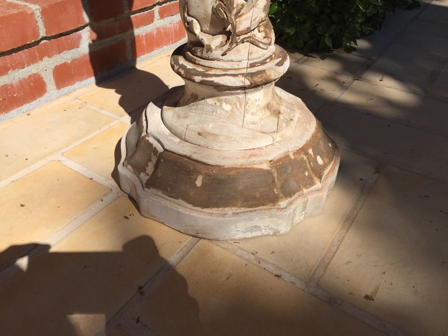 Shabby Chic Wooden Plant Stand [Photo 14]