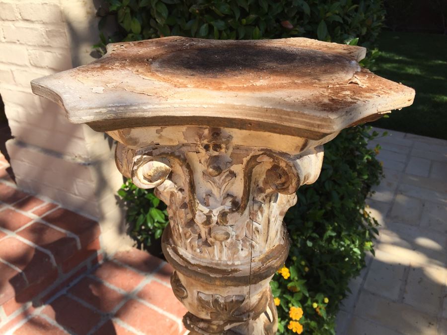 Shabby Chic Wooden Plant Stand [Photo 3]