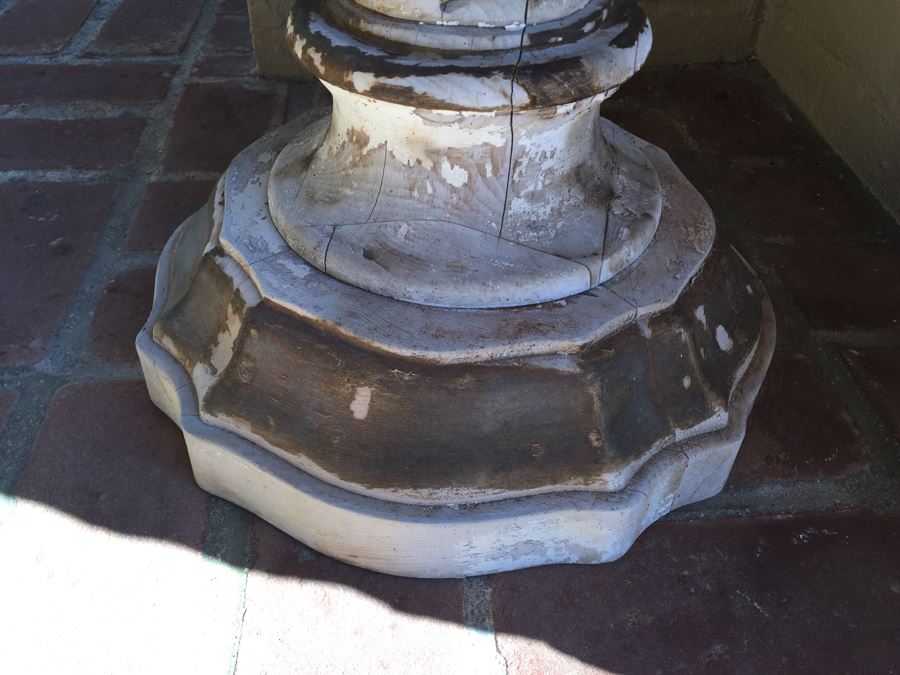 Shabby Chic Wooden Plant Stand [Photo 7]