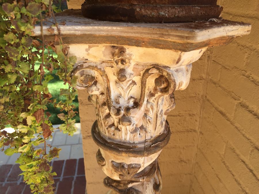 Shabby Chic Wooden Plant Stand [Photo 9]