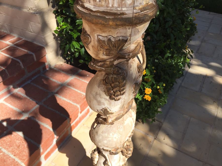 Shabby Chic Wooden Plant Stand [Photo 12]