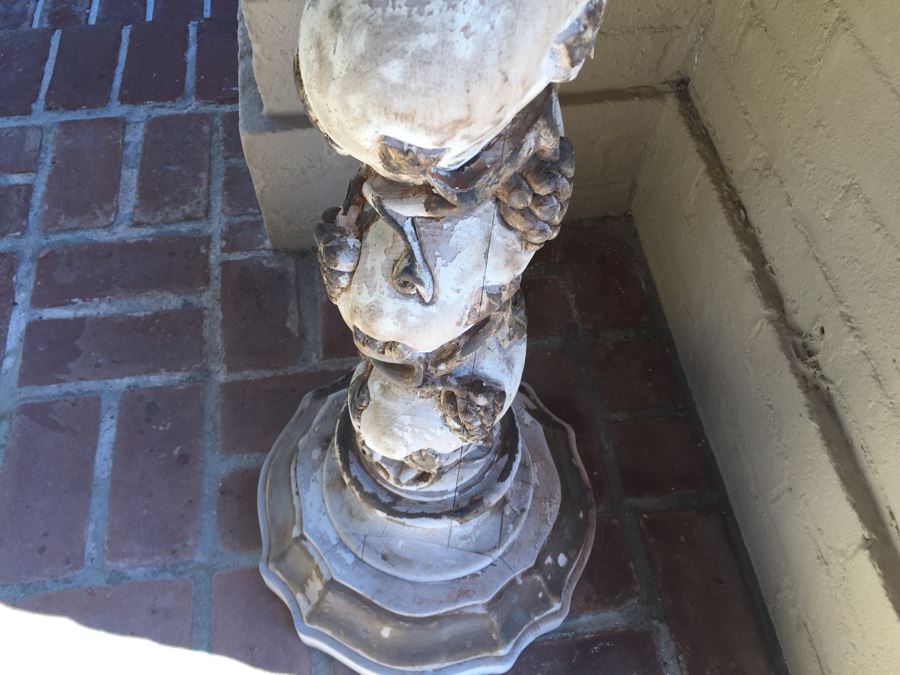 Shabby Chic Wooden Plant Stand [Photo 6]