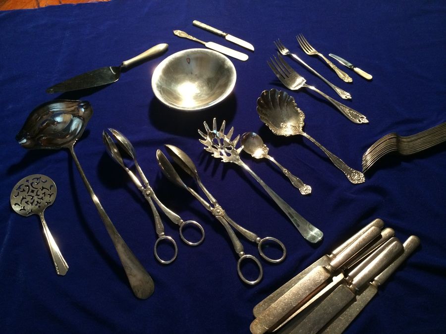 Large Silverplate Lot #1