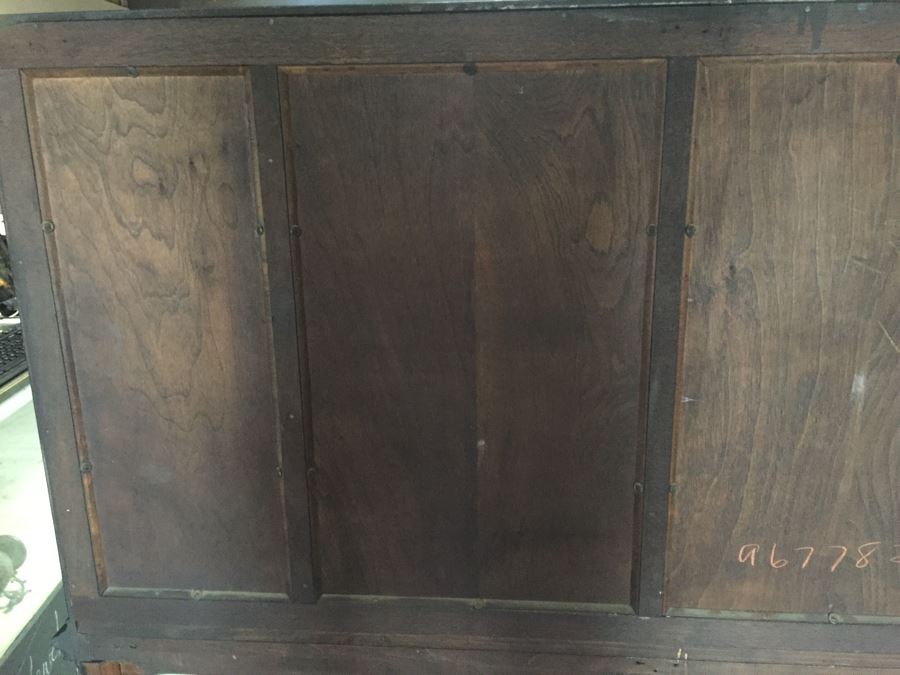 Stunning Antique Cabinet With Detailed Wood Carvings [Photo 25]