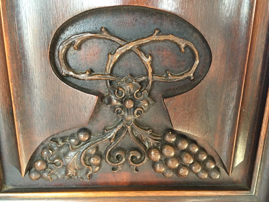 Stunning Antique Cabinet With Detailed Wood Carvings [Photo 11]