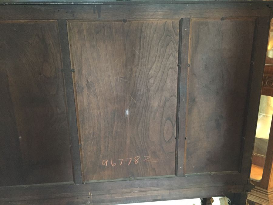 Stunning Antique Cabinet With Detailed Wood Carvings [Photo 24]